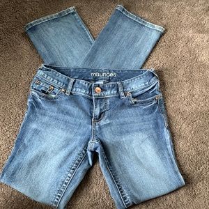 Maurices straight leg size 1/2 long